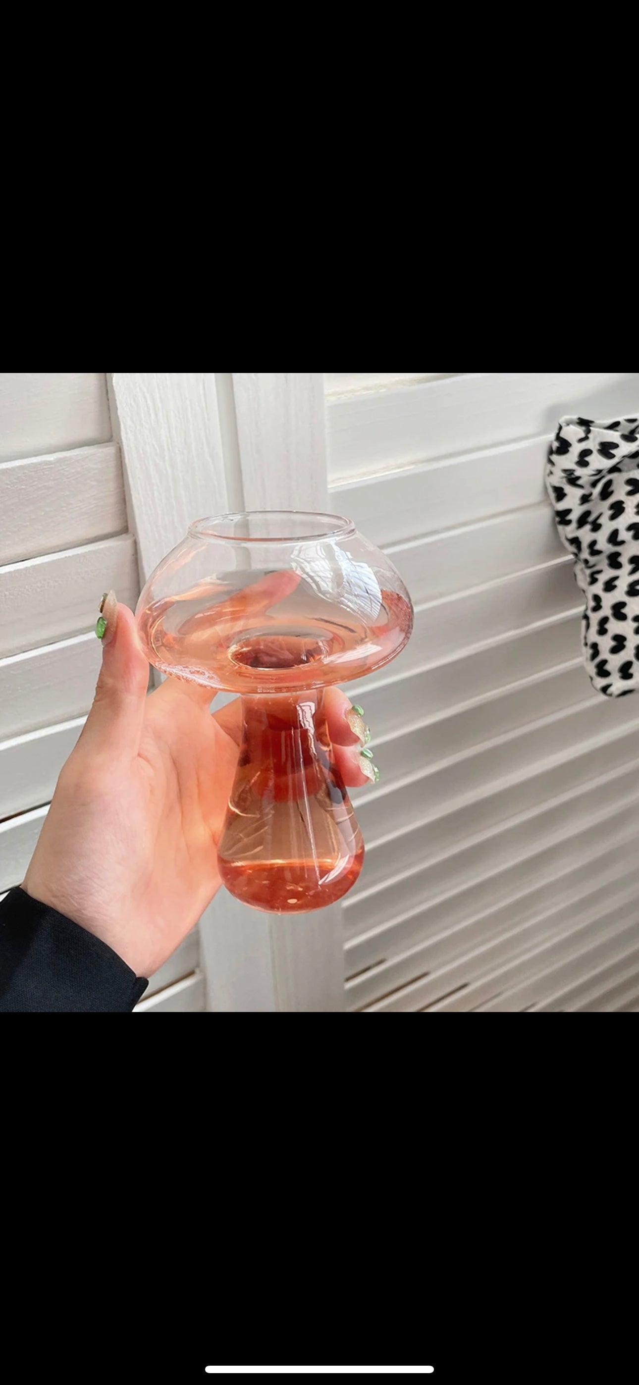 Mushroom Cocktail Glass Cup