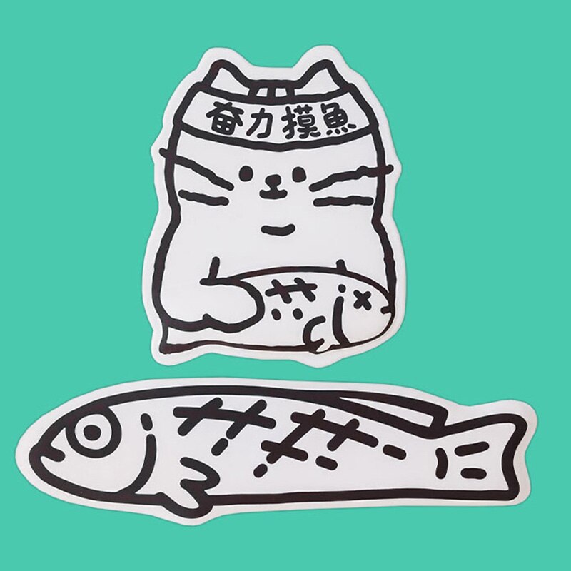 Cat Fish Mousepad Wrist Rest – Taro Queen Shop