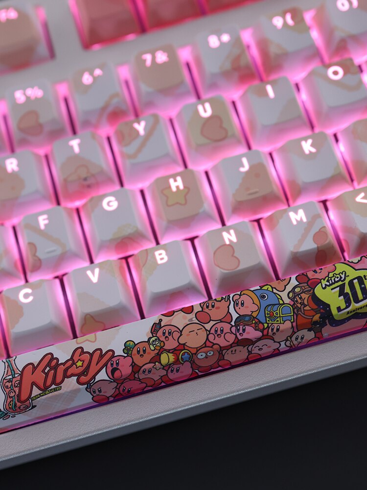Kirby Frenzy Keycap Set