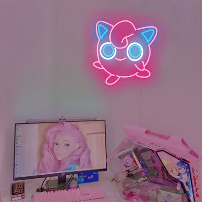 Jigglypuff Neon Sign