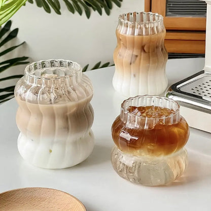 Aesthetic Rounded Glass Cups