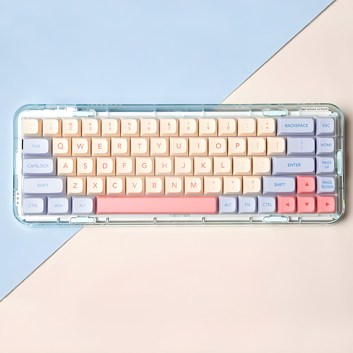 Pastel Marshmallow Keycap Set