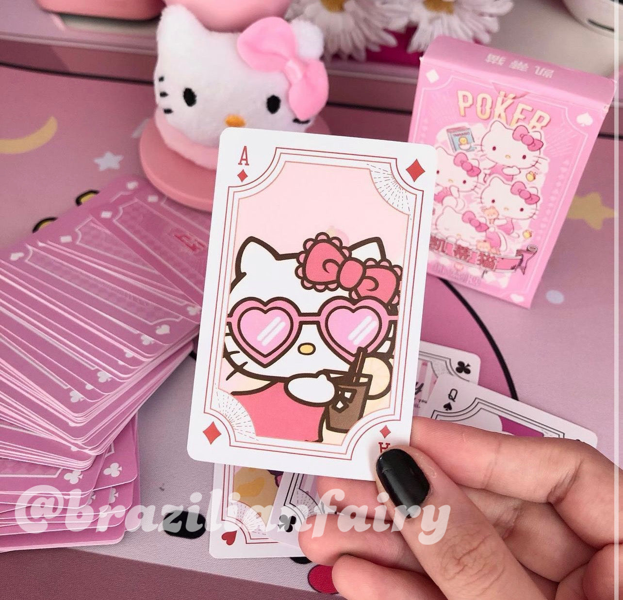 Hello Kitty Playing Cards