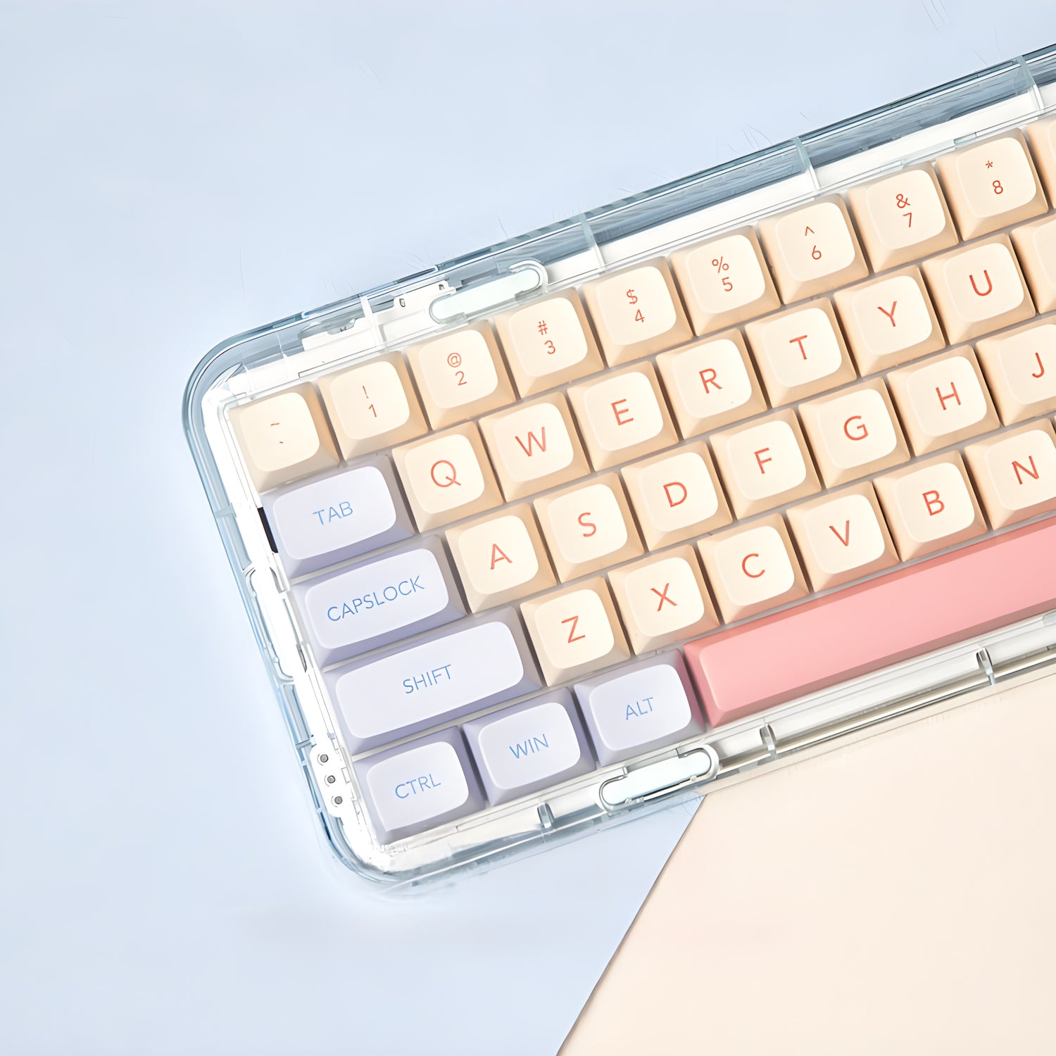 Pastel Marshmallow Keycap Set