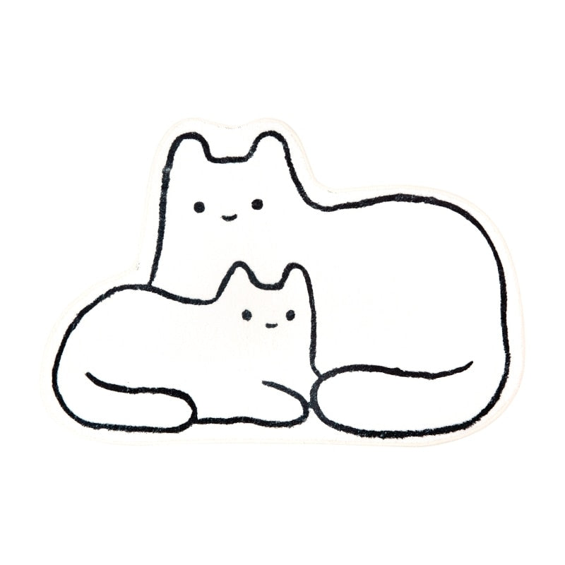 Cuddling Cats Rug