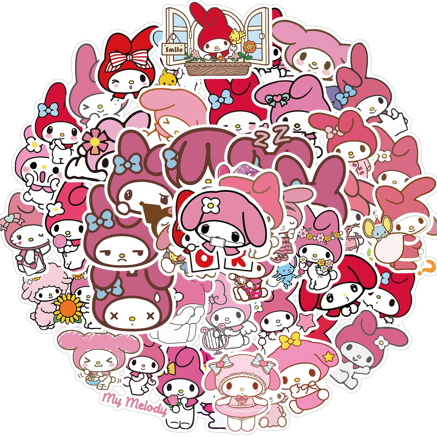 My Melody Stickers 50ct