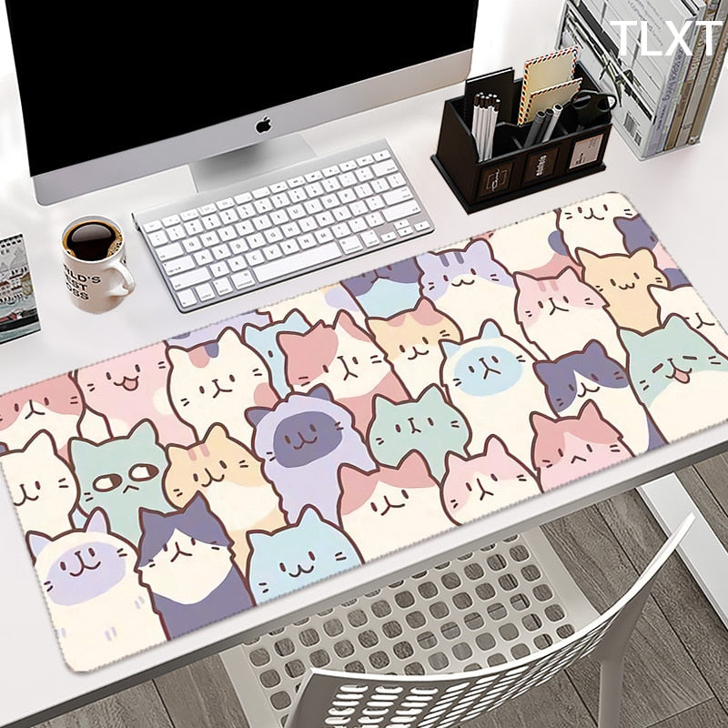 Colorful Cats Computer Mat