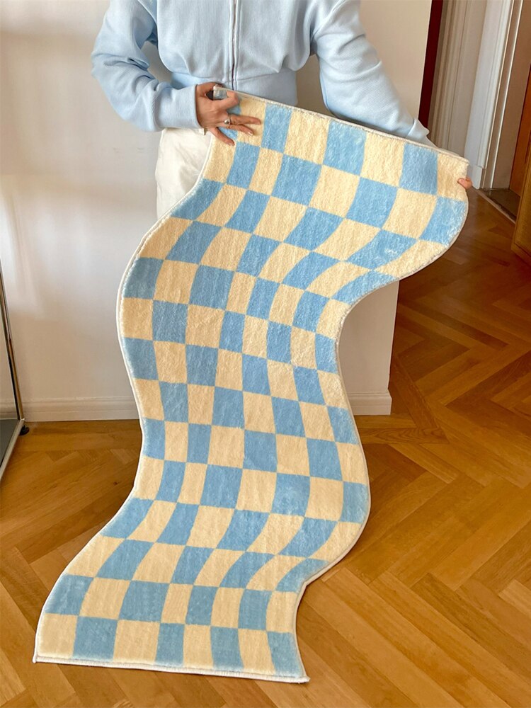 Groovy Checkerboard Rug