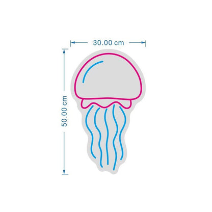 Jellyfish Neon Sign