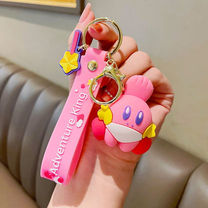 Kirby Pokemon Combo Keychain