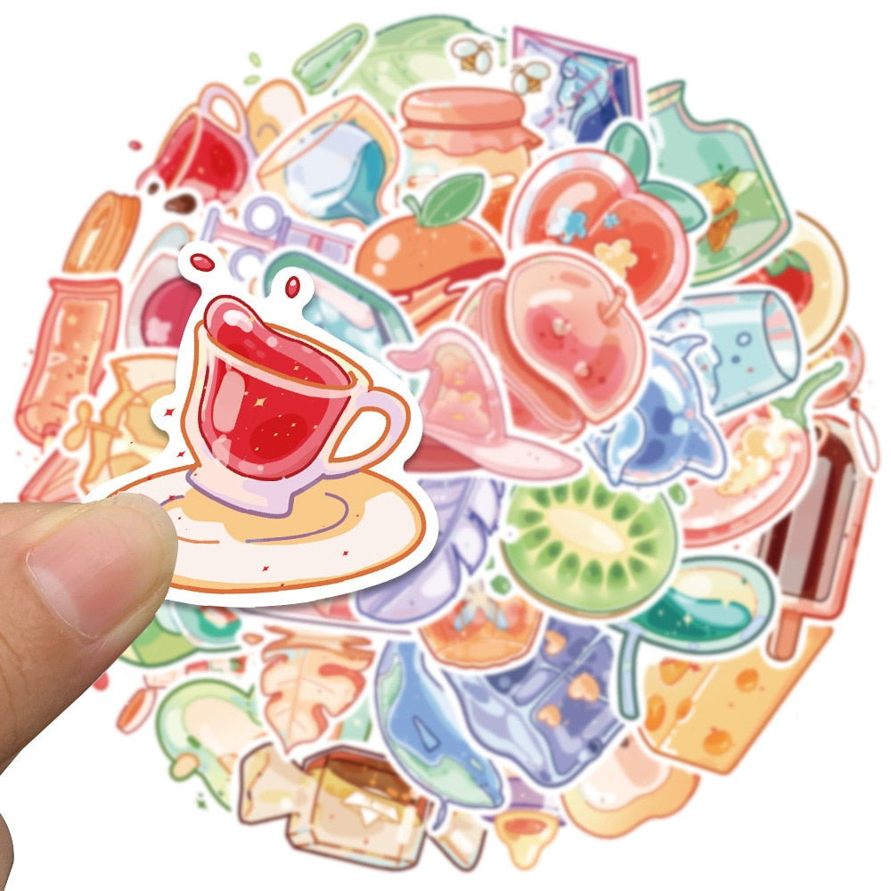 Aesthetic Bubbly Cute Stickers 40ct