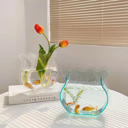 Acrylic Fish Tank Vase