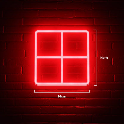 Tetris Blocks Neon Light
