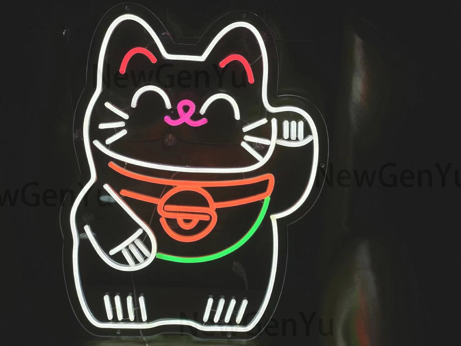 Lucky Cat Neon Sign