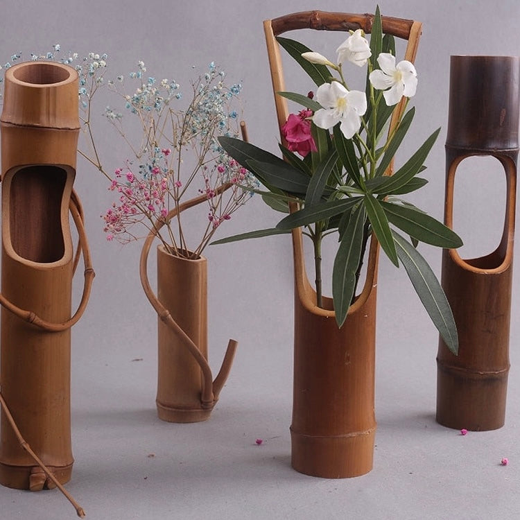 Handmade Bamboo Aesthetic Vase