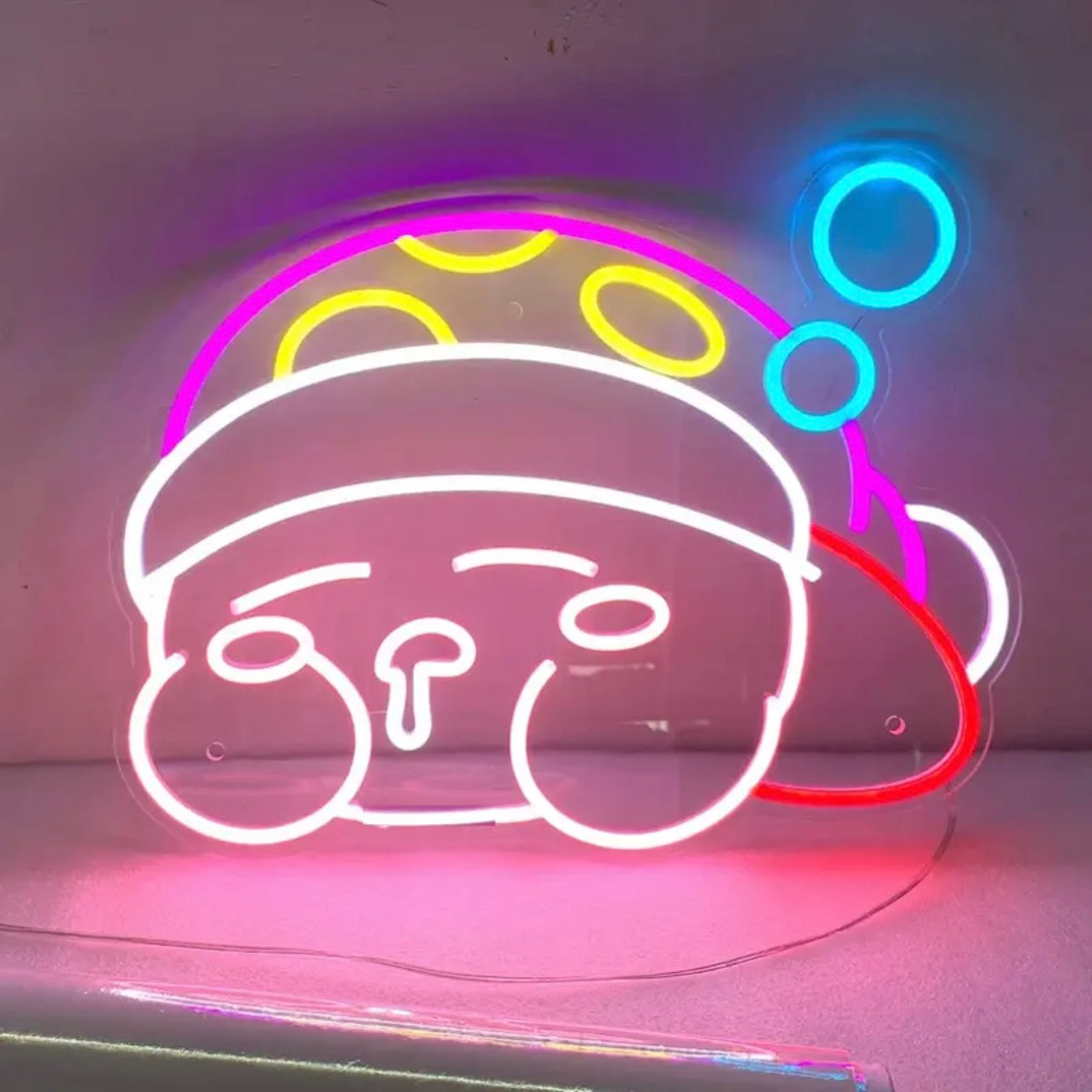 Sleeping Kirby Neon Light