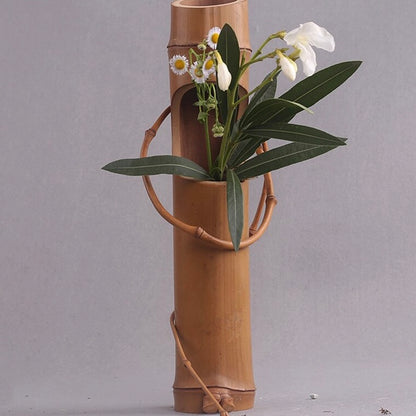 Handmade Bamboo Aesthetic Vase
